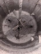 2200 gallon Alloy Fabricators, Stainless Steel jacketed mix tank, dished top & bottom, 1991 - Image 3