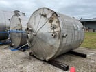 3500 gallon Alloy Fabricators, Stainless Steel tank, cone top, flat bottom, 96" dia. x 108" straight side - Image 5