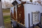 40 HP Gardner Denver #E12, rotary vane compressor, 1-stage, 2250 RPM, GM 3.0L NG engine, 2009 - Image 4