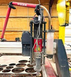 Maxiem #1530, 5' x 10' waterjet, 30 HP Omax EnduroMax pump, cleanout, hopper, water level Control, 2017, less - Image 2