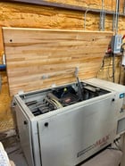Maxiem #1530, 5' x 10' waterjet, 30 HP Omax EnduroMax pump, cleanout, hopper, water level Control, 2017, less - Image 4