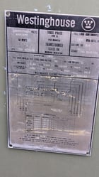 1500 KVA 13200Y/7620 Primary, 480Y/277 Secondary, Westinghouse - Image 5