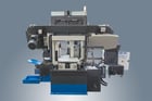 25.5" x 25.5" Indotech #DC-26SA, horizontal heavy duty bandsaw,dual column,semi-automatic, 2024 - Image 5