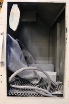 Cyclo Blast, sand blast cabinet, 32" Width 24" Height, 1979 - Image 6