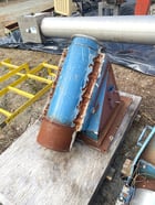 8" diameter x 13' long, Fexicon, heavy duty Stainless screw conveyor, bar stock screw design - Image 8