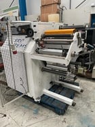 13.75" Duplex narrow web turret, SRC Systems #TW525, edge guide, manual turret operation, 2016 - Image 2