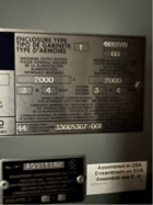 2000 Amps, Square D #QED, switchboard main breaker with distribution, 480 Volts indoor - Image 2