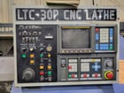 Leadwell #LTC-30BPL, 25.6" swing, 12" chuck, 3-jaw, 3" bar, 40" centers, 18.9" dia., 54" lgth, A2-8, 12 - Image 8