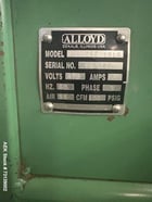 Alloyd #18S-1216, Automatic Carousel Style Blister Sealer, 10-20 cycles/min., 14" x 18" max card size, 55 CFM - Image 8