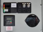 10 HP Eaton, SVX005A1-5A4N1, variable frequency drive, 600 Volts, 10 amps, like new - Image 2