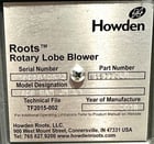 Roots Howden #409-RAM-JH-LB, positive displacement blower, unused, 2018 - Image 7