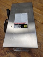 60 Amp. Square D, H322NDS, Safety Disconnect Switch, 240VAC 3P 3PH Type 3R 4X Stainless - Image 8
