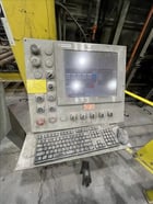 Cauffiel, heavy duty 4-high backed up plate leveler with pinch rolls, 2008 - Image 4