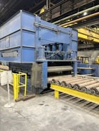 Cauffiel, heavy duty 4-high backed up plate leveler with pinch rolls, 2008 - Image 7