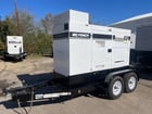 56 KW Multiquip #DCA70SSIU4f, diesel generator, sound attenuated enclosure, trailer tank, 240/480 Volts, 6371 - Image 1