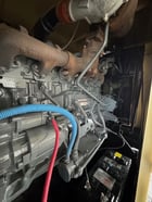 274 KW Generac, stationary diesel generator, basetank, weatherproof enclosure, 277/480 Volts, 584 hours - Image 6