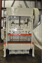 100 Ton, Bliss, double crank, 6" stroke, 17" Shut Height, air clutch & brake, 1966, #12664j - Image 9
