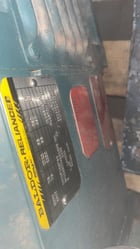75 HP 1740/2000 RPM Baldor, Frame RL2570, Force Vent, with blower, 1.00 service factor, 460 Volts - Image 2