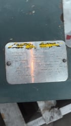 100 HP 1750/2000 RPM Baldor, Frame C2515ATZ, DP, Force vent, 1.0 service factor - Image 2