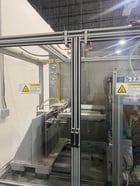 Branson #HH15H, Hot Plate Welder, 12" x15" heat platen, 27" between press platens, 2016 - Image 8
