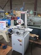 6" x 12" Harig, handfeed surface grinder, Walker 6" x 12" fine pole permanent magnet chuck - Image 1