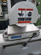 6" x 12" Harig, handfeed surface grinder, Walker 6" x 12" fine pole permanent magnet chuck - Image 4