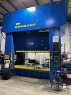 500 Ton, Komatsu #E2P-500, straight side metal stamping press, 11.8" stroke, 41.7" Shut Height, 1988 - Image 3