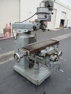 Tree #2UVRC, vertical mill, variable speed, 10.5"x42"table, 1.5 HP, 2-Axis digital read out,power feed - Image 5