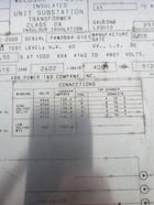 1000 KVA 4160 Primary, 480Y/277 Secondary, ABB #PC-2000, substation type, Class OA - Image 5