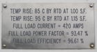 3500 HP 3584 RPM Teco Westinghouse, Frame 5612, weather protected enclosure type 2, 4000 Volts - Image 6