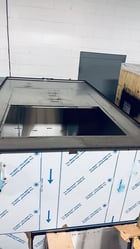 SharperTek #SH8000-400G, 40KHz ultrasonic cleaning tank, (2) 36" W x 56" L x 45" H tanks, 2021 - Image 10