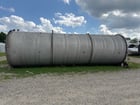 10000 gallon Northland Stainless Steel tank, 96" dia. x 312" straight side, flat sloped bottom 1981 - Image 6