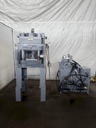 300 Ton, M & N, 4-post Hydraulic Hobbing Press, 6" stroke, 7" daylight - Image 2
