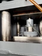 300 Ton, M & N, 4-post Hydraulic Hobbing Press, 6" stroke, 7" daylight - Image 6