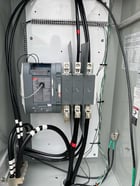 600 Amp. ABB Zenith Automatic Transfers Switches, 3 pole, 3 phase, Open transition - Image 1