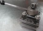 Aloris #EA Style Tool Post with EA2 V-Groove Quick Change lathe tool holder (YMC) - Image 2