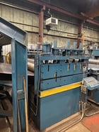 72" x .375" Cauffiel / McKay, Cut-To-Length line, 50000 lb., L to R, closed loop hydraulic system - Image 3