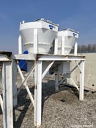 Tecnetics Industries #E12 F-2910 Tecweigh Dual Volumetric Feeder System with Hoppers. Includes (2) Tecweigh - Image 4