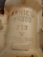 6" Danieli, Gate Valve, 300#, hand wheel, 300 psi - Image 2