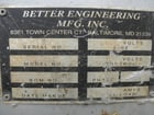 Better Eng. #T-5000-P, Parts Washer, 3 phase, 115/460 V, 1999 - Image 6