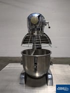 5 gallon Hobart #A-200, Mixer, Stainless Steel, 20 qt, .5 hp, 115V., bowl & beater, mounted on cabinet - Image 6