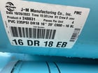 PVC C900 Pipe, 16" - 20', 16 DR 18 EB, MFG. JM Eagle, Blue Brute, 53 pipes available - Image 10