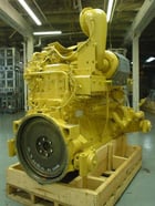 Komatsu SA6D140, Complete Diesel Engine, Rebuilt - Image 1