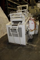 10000 lb. Rowe, coil feed line, 28" mandrel, 72" OD, 20"-24" ID, hold down arm, powered expansion, exit and - Image 4