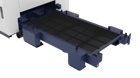 HSG #G3015V-30, 6G dual table fiber laser, 30000 watt, 5' x10'tbl., 984 FPM, chiller, dust collector, new - Image 4