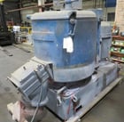 Henschel, high intensity mixer, 500 liter, air actuated discharge valve, 100/50 HP 2 speed motor - Image 1
