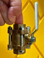 3/4" Watts #B-6800 / LFB6800 NPT, ball valve, 600 CWP, 450°F max, 2017 new (60 available) - Image 7