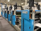 Muller Martini #A74, UV Web Offset Presses, (8) Unit, 22"/25.5" cutoff x 29" width, 50" Splicer roll, 2001 - Image 7
