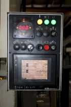 220 Ton, Aida #NCI-2000(2)E, single crank gap frame press, 9.84" stroke, 17.72"Shut Height, 4.33"adj., 25-50 - Image 6