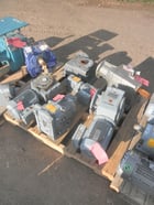 5 HP @ 4500 RPM, Eurodrive #SAF72, Right Angle Gear Reducer Gearbox, 21.14:1 Ratio, 203.25 RPM Output - Image 8
